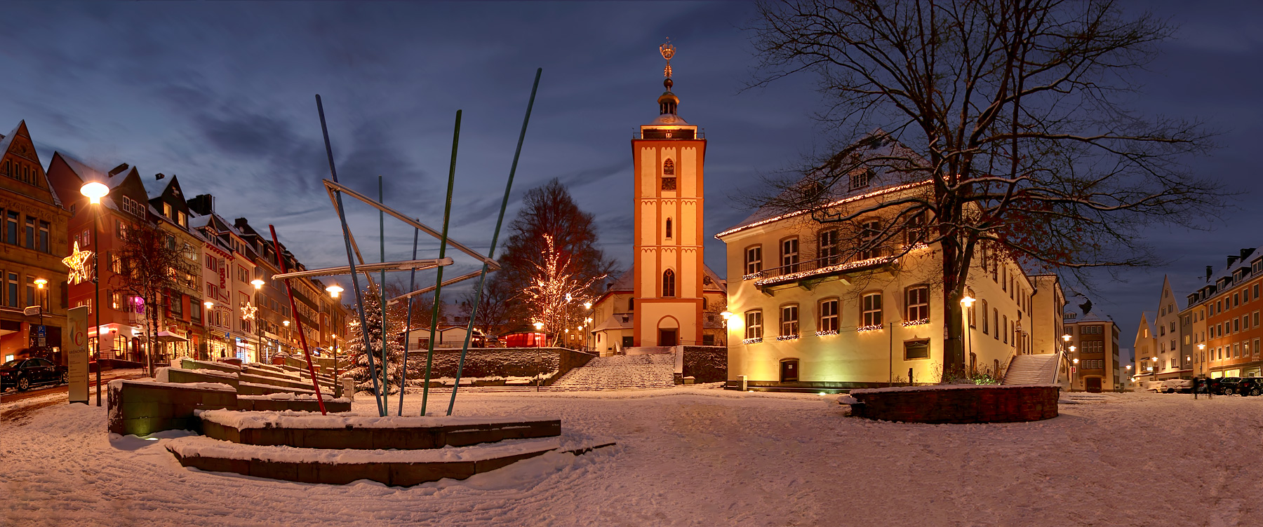 Siegen zur Weihnachtszeit Foto & Bild weihnachten, architektur