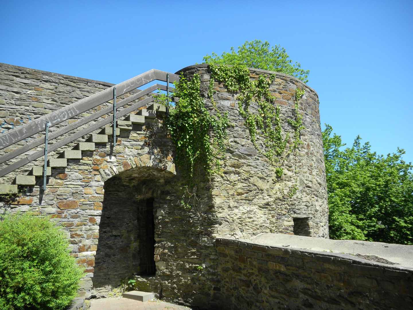 Siegener Wehrturm mit Aufstieg