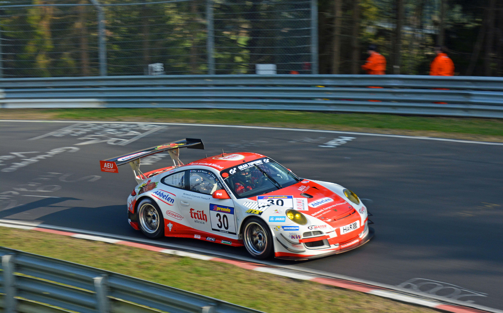 Sieger 2.Lauf VLN Frikadelli-Porsche