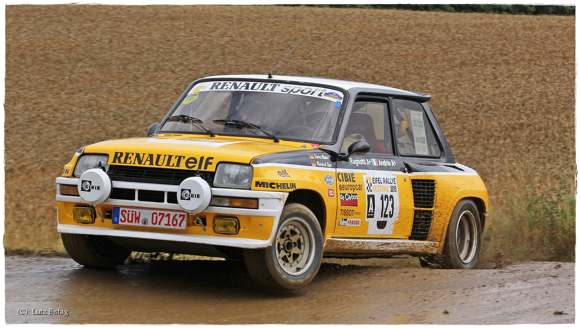 Sieger der Rallye Monte Carlo 1981 Foto & Bild sport, regen
