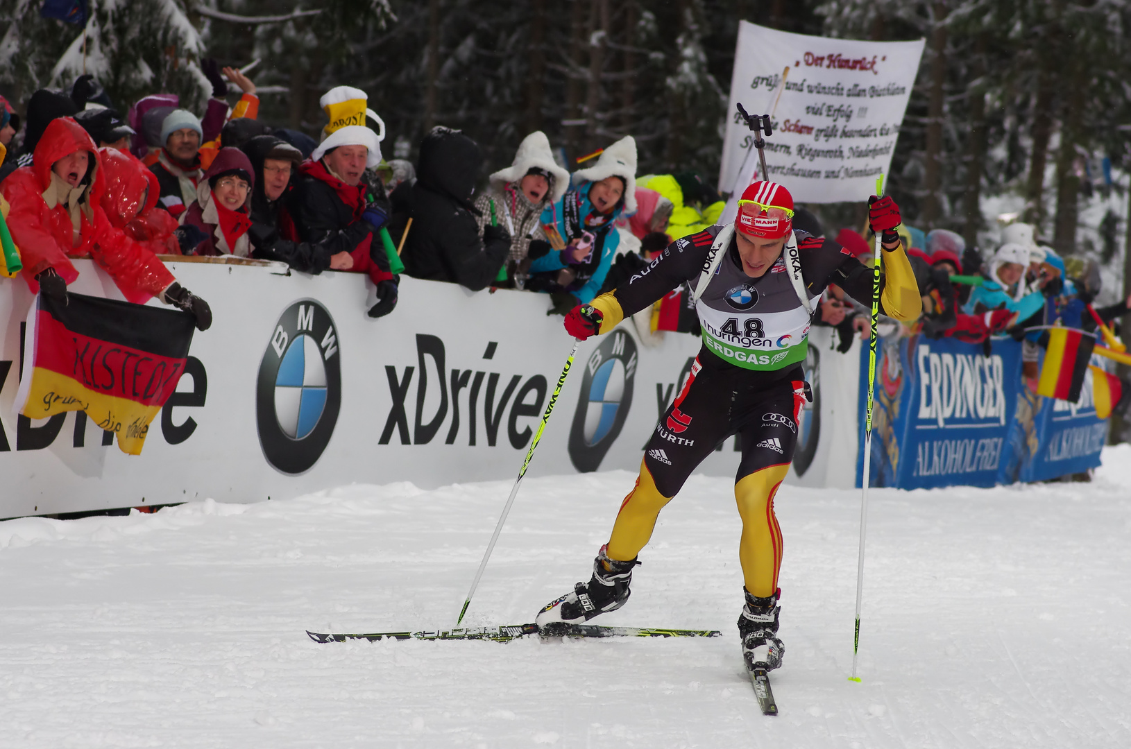 Sieger des Sprintrennens in Oberhof