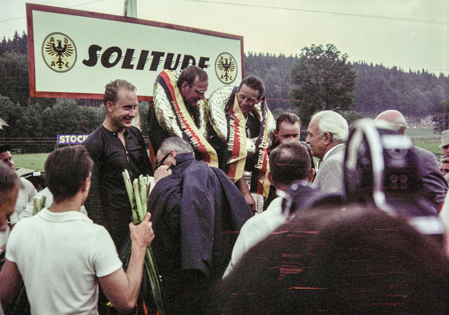 Siegerehrung 1 - Solitude-Rennen 1964