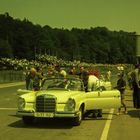 Siegerehrung 2 - Solitude-Rennen 1964 - Ehrenrunde