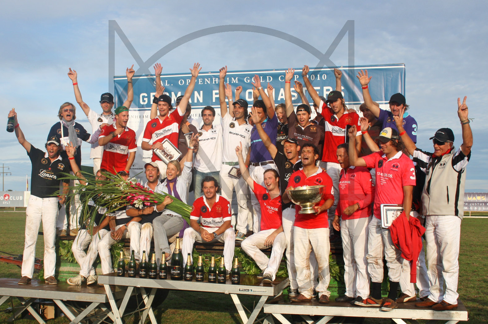 Siegerehrung - German Polo Masters Sylt-Sal. Oppenheim-GOLD CUP 2010