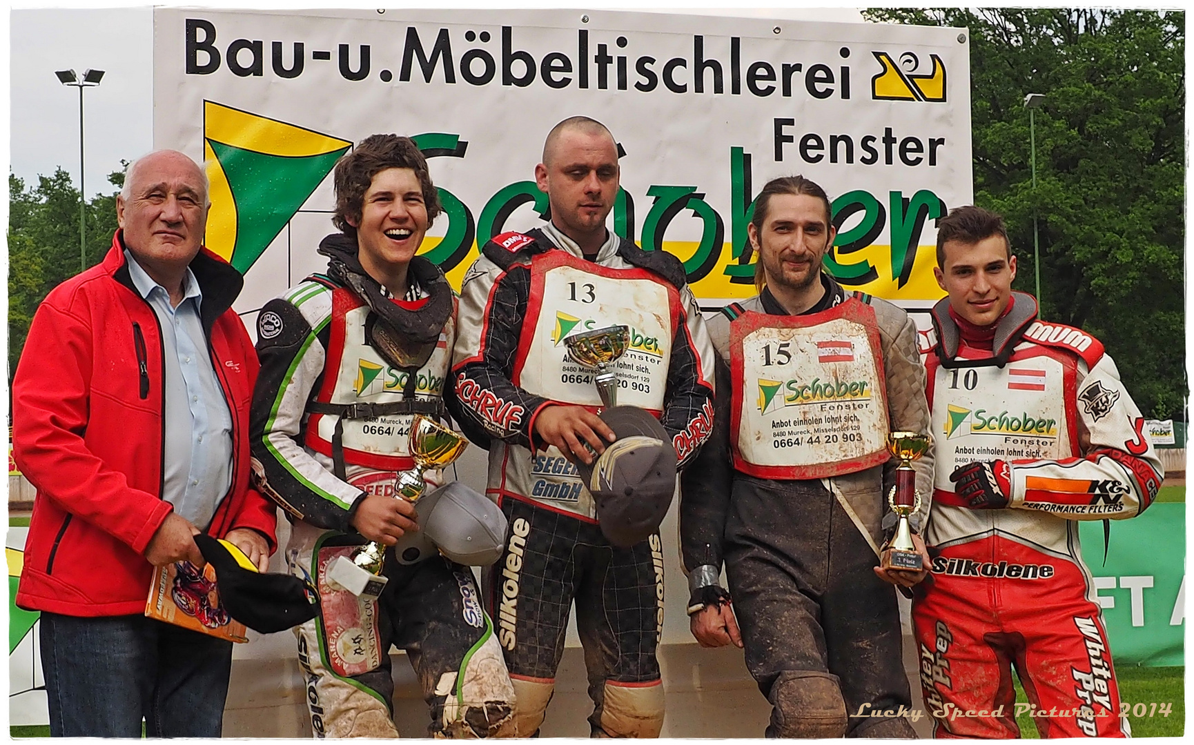 Siegerehrung - Speedway 2014