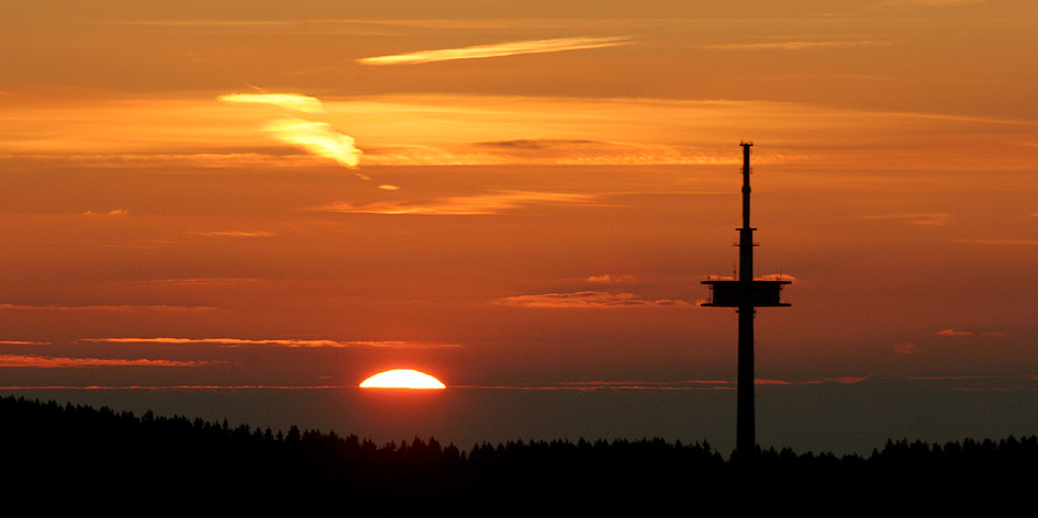 Siegerländer Sonenuntergang