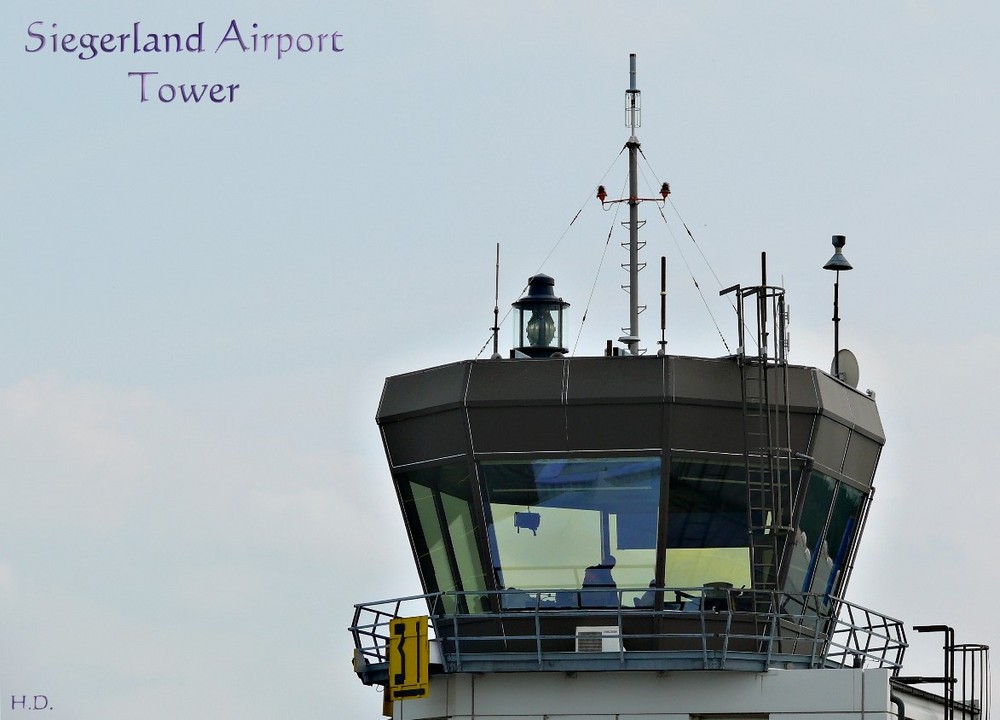 Siegerland Flughafen-Tower