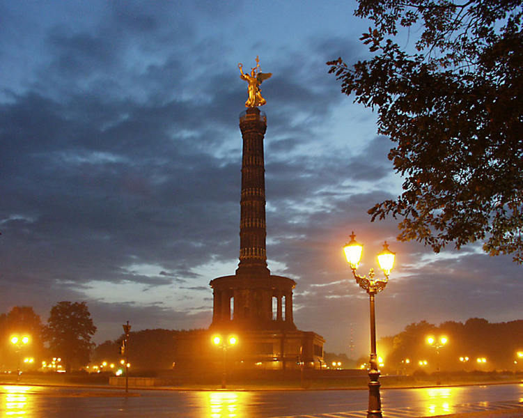 Siegessäule am Morgen