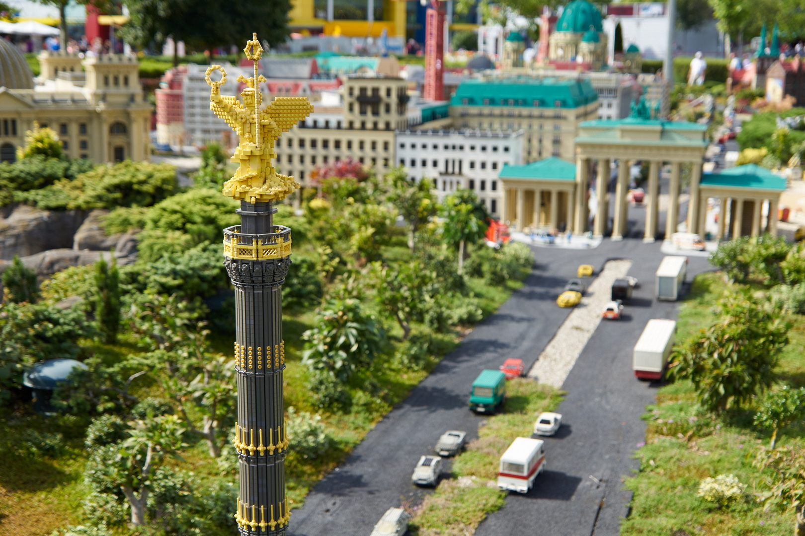 Siegessäule aus Lego