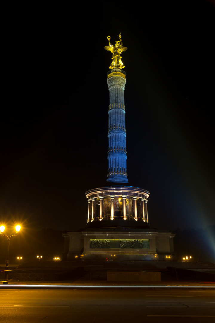 Siegessäule beim Festival of Lights 2011