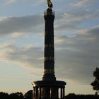 Siegessäule beim Sonnenuntergang