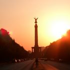 Siegessäule im Gegenlicht