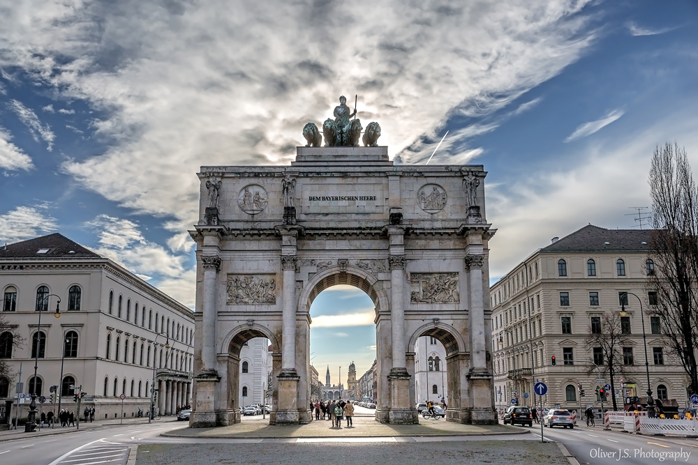 Siegestor Foto & Bild architektur, stadtlandschaft, historisches