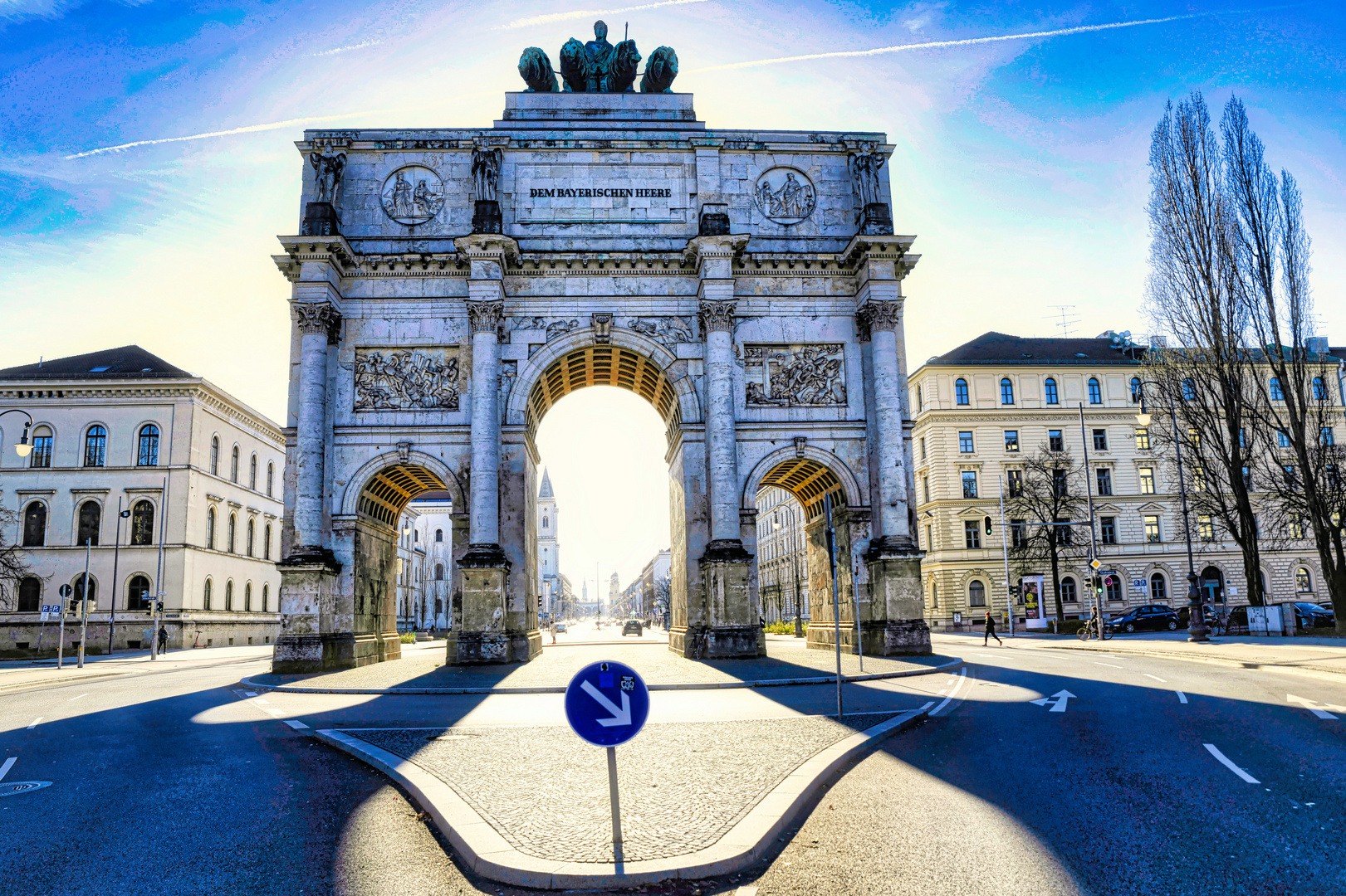 Siegestor Neujahr