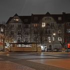 Siegfriedsplatz mit Straßenbahndepot