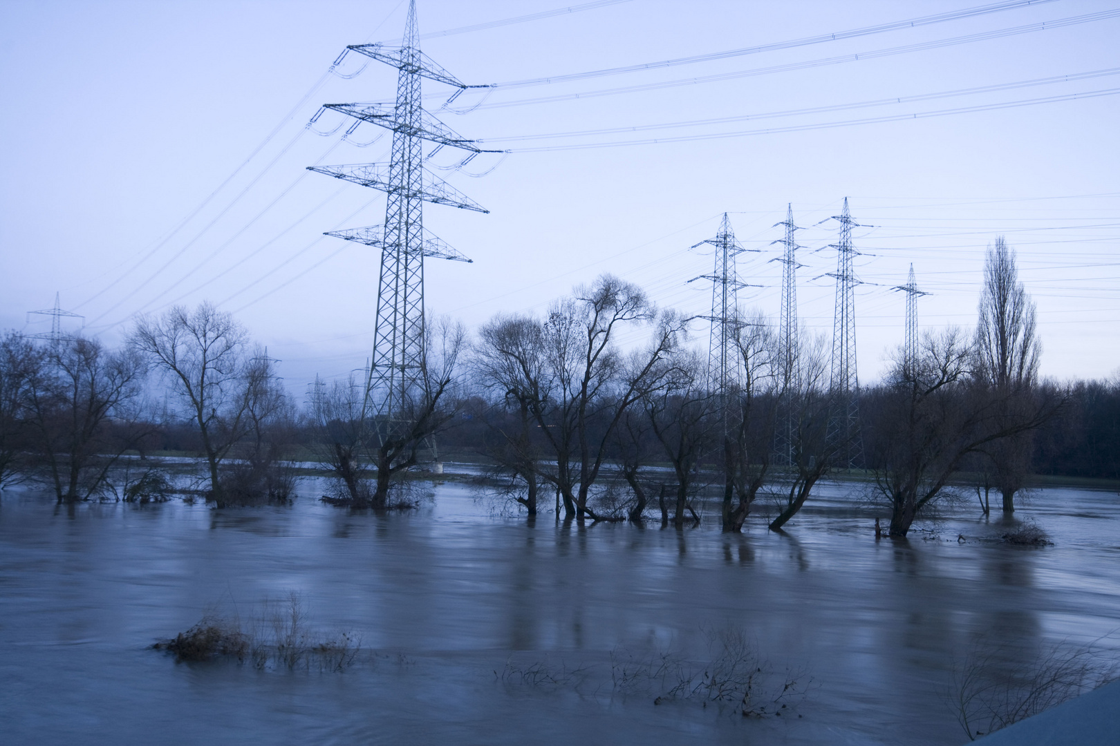 Sieghochwasser Januar 2011