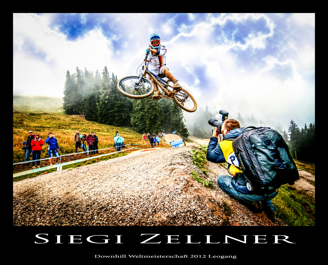 Siegi Zellner at der world´s at Leogang 2012