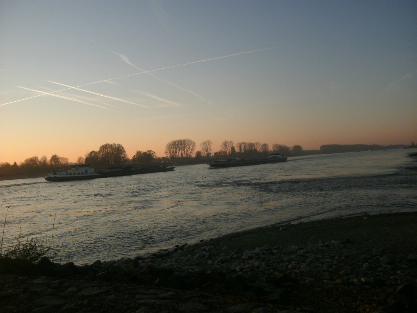 Siegmündung in den Rhein