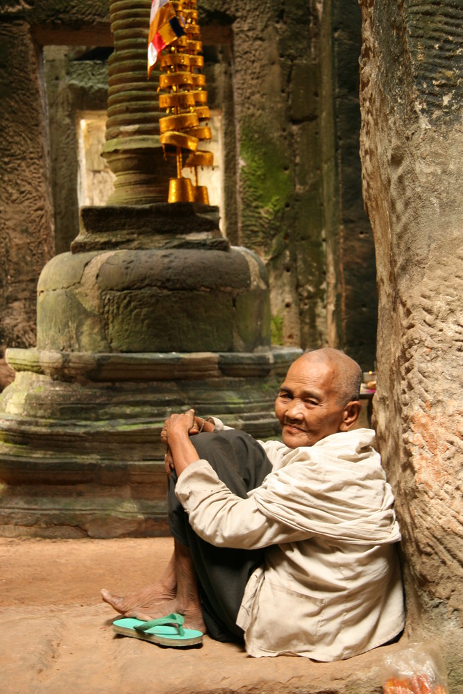 Siem Reap Monk Preah Khan