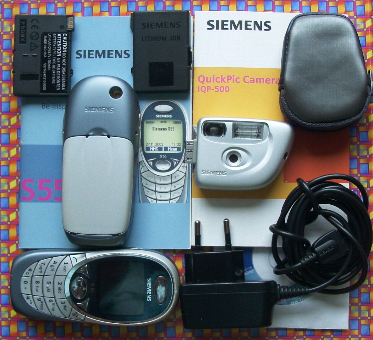 Siemens S55 + QuickPic Camera IQP-500