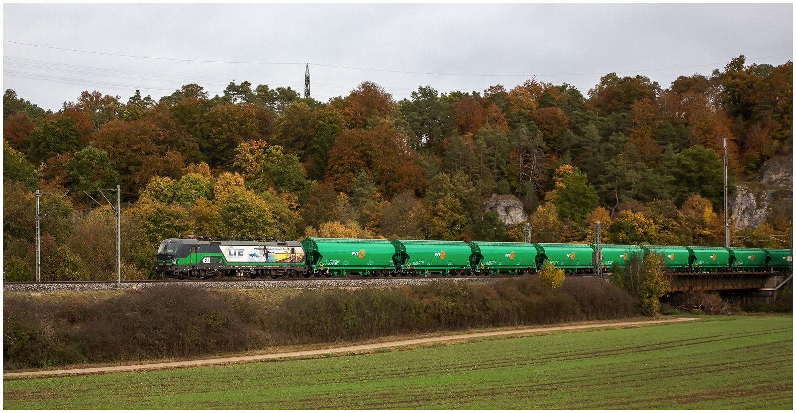  Siemens Vectron auf der Altmühlbrücke 