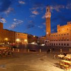 Siena at night