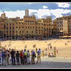 Siena - Auf der Piazza del Campo