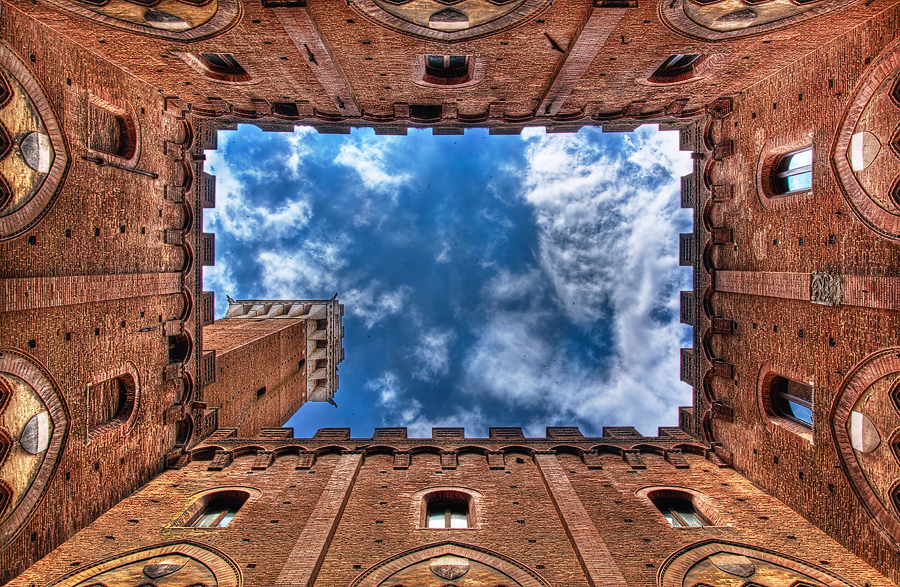 Siena - Blick aufwärts