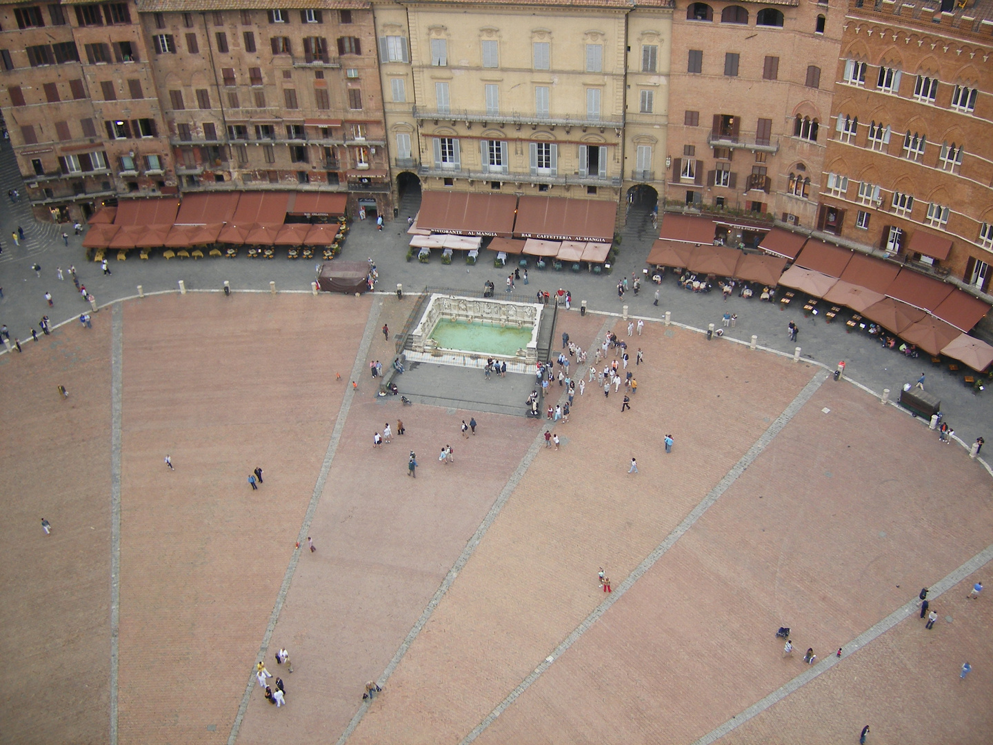 Siena, Blick vom Torre del Mangia