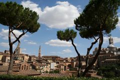 Siena, Blick zur Altstadt