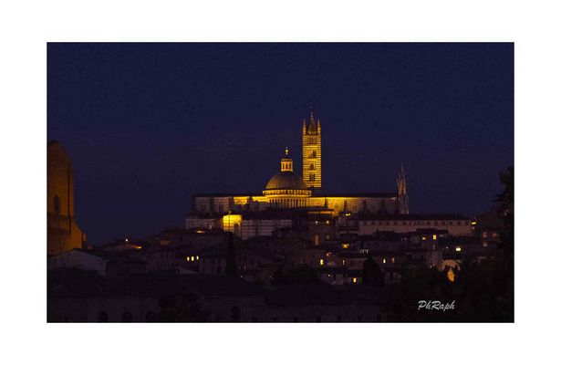 Siena by night