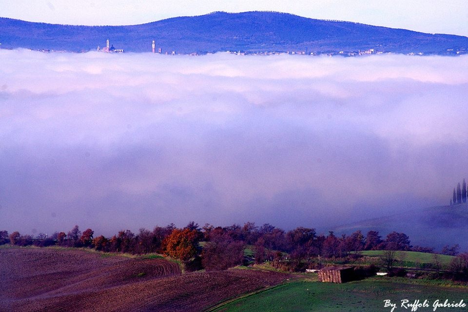 Siena e la Nebbia