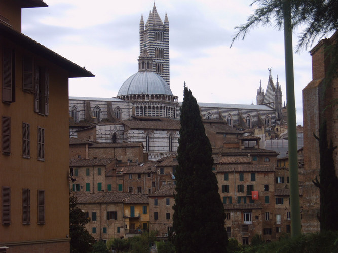Siena from a distance