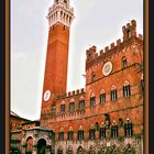 Siena - Il Palazzo Pubblico con la Torre del Mangia