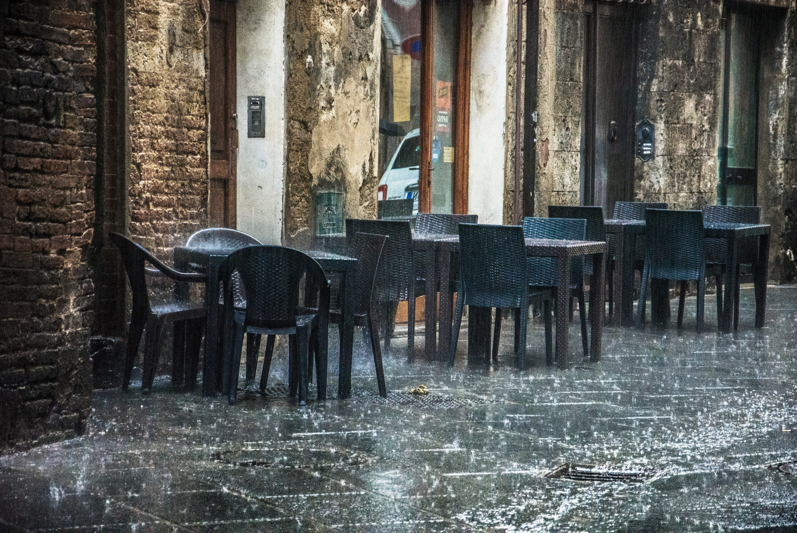 siena - rainy day