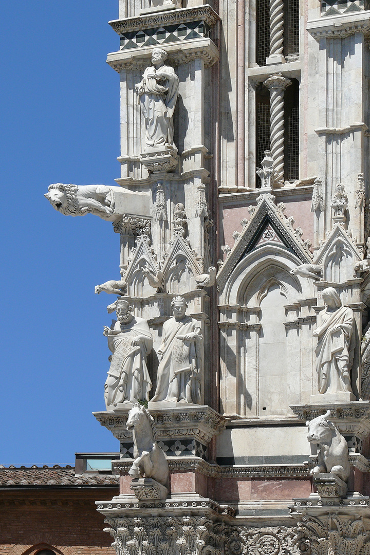 Siena (Toskana) - Domfassade