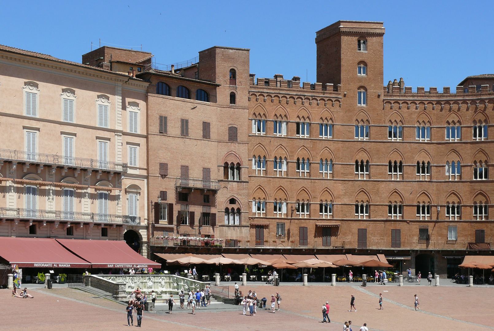 Siena (Toskana) - Piazza del Campo