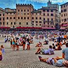 Siena, warten auf den Palio