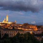 Siena zur blauen Stunde