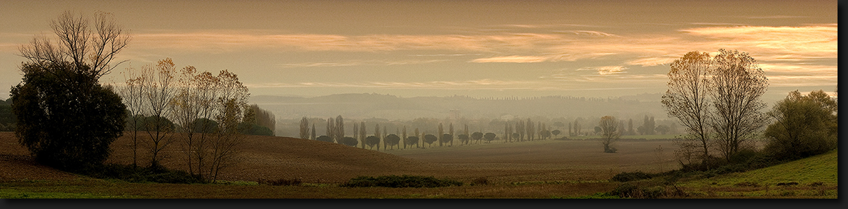 Sieneser Land im November - Toskana