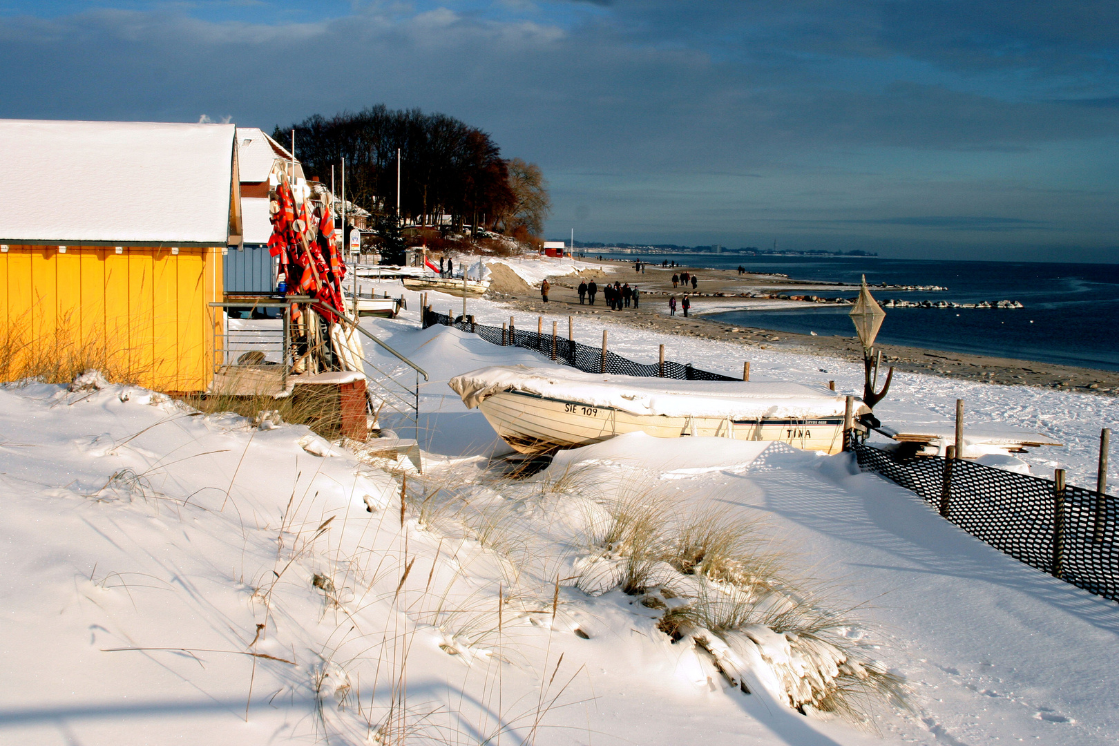 Sierksdorf im Winter