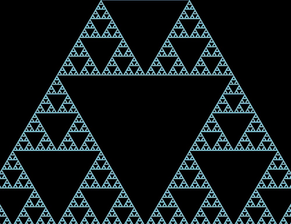 Sierpinski Foto Bild X Archiv Apophysis Fraktale Digiart Bilder Auf Fotocommunity