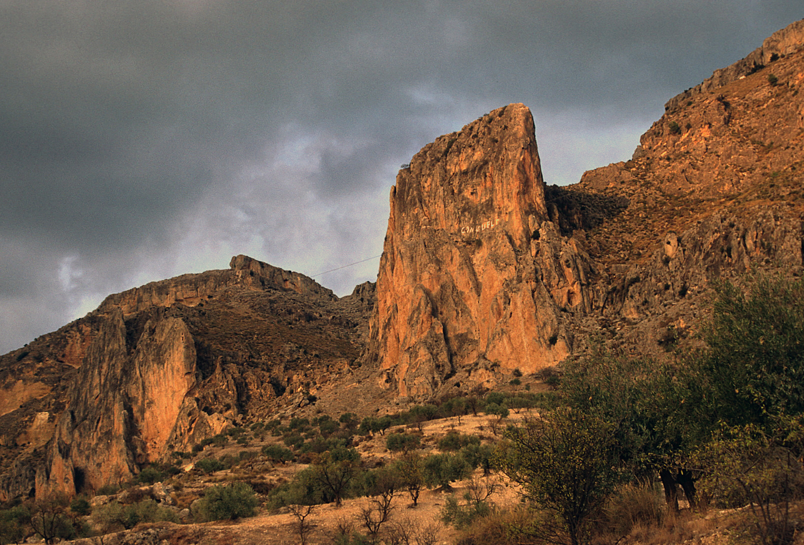 Sierra de Pozo - Felssporn