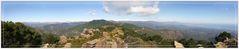 Sierra de Ronda nevada desde Sierra Bermeja (Estepona, Malaga). Panoramica 5 Img.