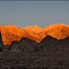 Sierra Nevada mit Mt. Whitney im Morgenlicht