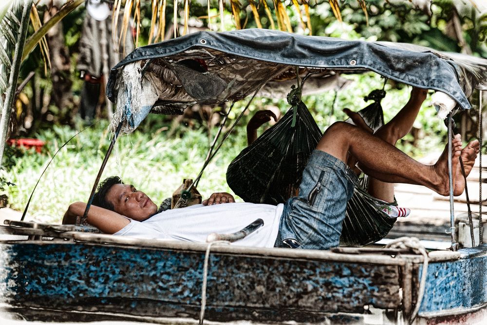 Siesta am Mekong