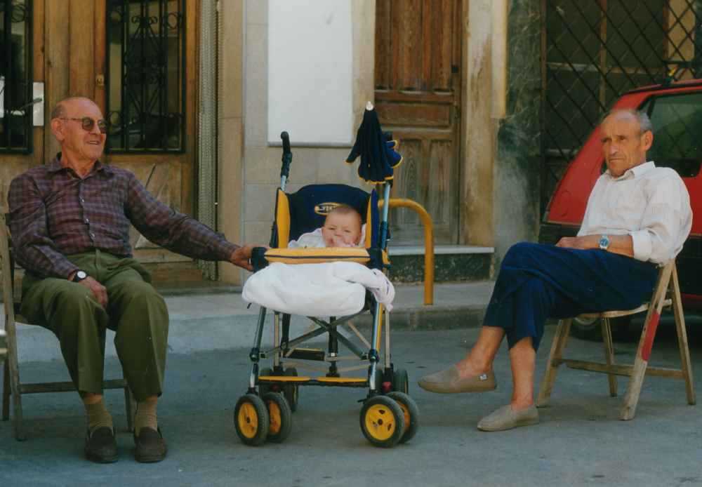 Siesta der Abuelos von Birgit P