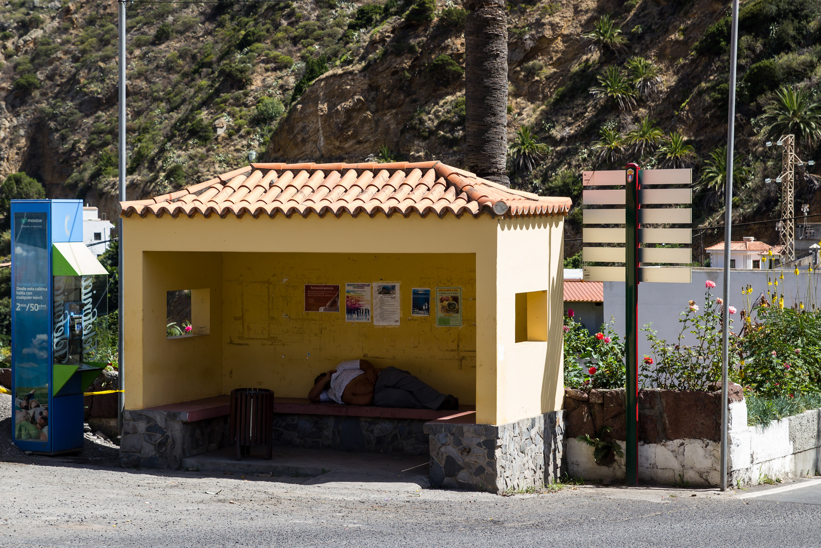 siesta en vallehermoso