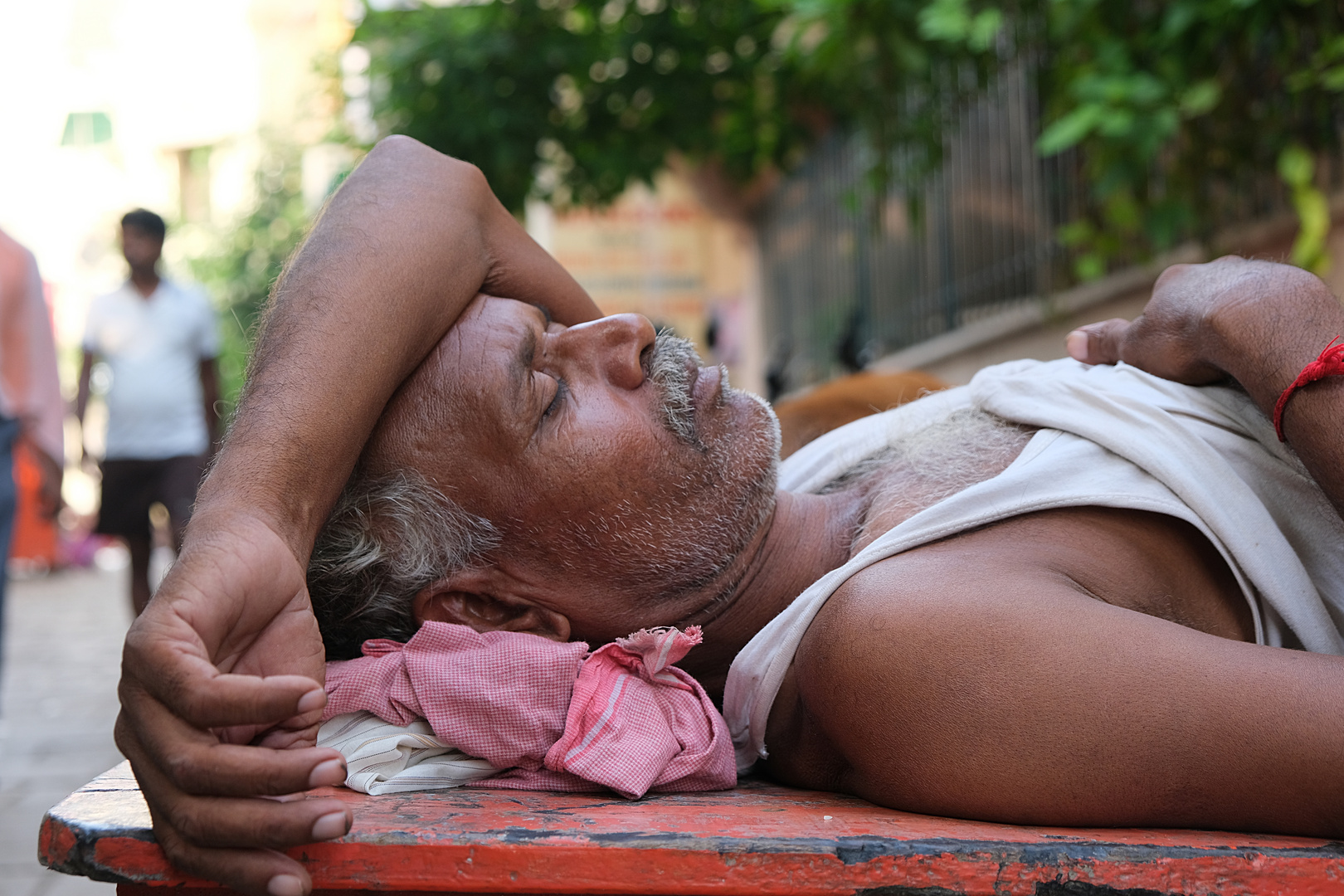 Siesta en Varanasi_India