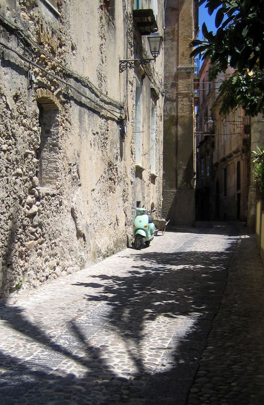 Siesta für die Vespa